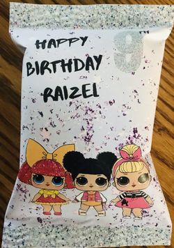 Lol dolls chip bags