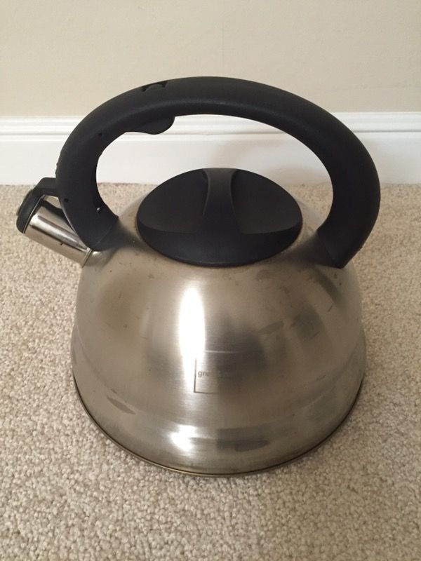 "gnali & zani" stainless steel tea kettle