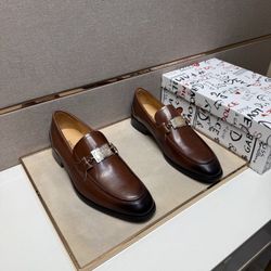 Dolce Gabbana Men’s Leather Shoes With Box 2026 New