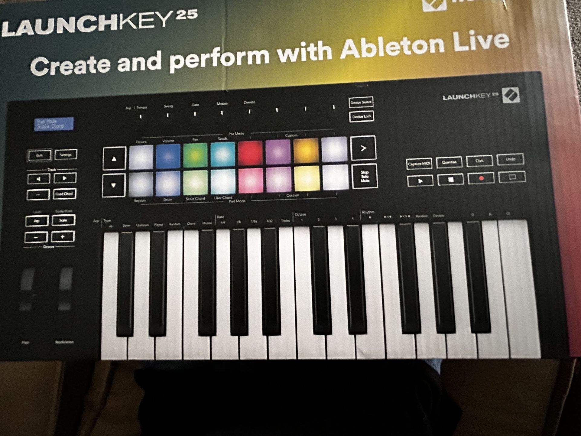 Music Keyboard Ableton TouchKey 25