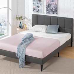 PACKED, UNOPENED Suhavi Tufted Upholstered Platform Bed | WITH STORAGE DRAWERS