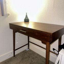 Modern desk - REAL WOOD - home office