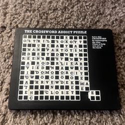 The Crossword Addict Puzzle(1970s)