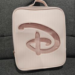 Disney Loungefly Pin Collector Pink Backpack 