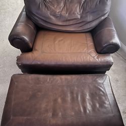 Free leather chair 