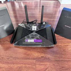 Wireless Router - Nighthawk X10 R9000 Router & TWO NETGEAR NETGEAR WiFi Mesh Range Extender