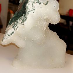 Druzy Moss Agate 2.6lbs!