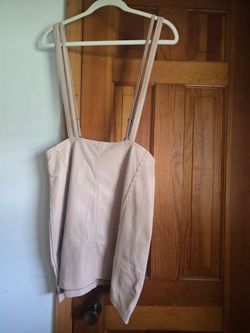 Maniere De Voir skirt with suspenders