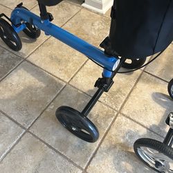 Elenker Steerable + Foldable Knee Walker / Knee Scooter with Storage