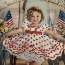 Shirley Temple Rare Danbury Mint Plate. Collectible. Like New