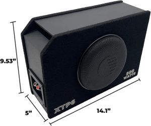ORION XTP6 6.5” 800W Max Vented Subwoofer Enclosure – Compact Ported Bass Box