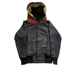 Kapital Weathering Hippie Patchwork Hoodie Jacket 