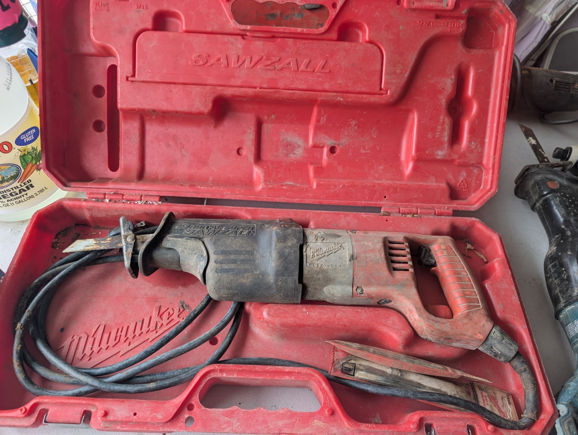 Milwaukee corded reciprocating saw