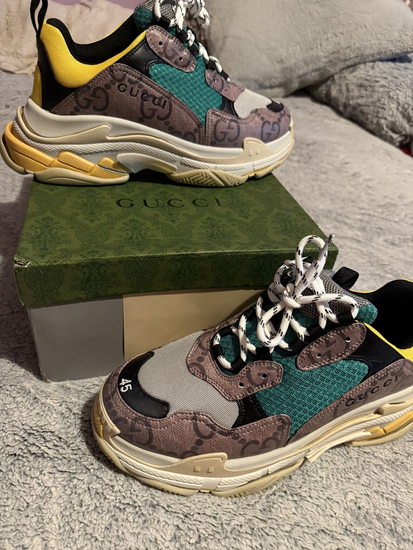 BALENCIAGA / GUCCI SHOES MEN’S Size 11
