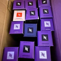 Nespresso OriginalLine Capsules – Lot of 13 Boxes (Brand New)