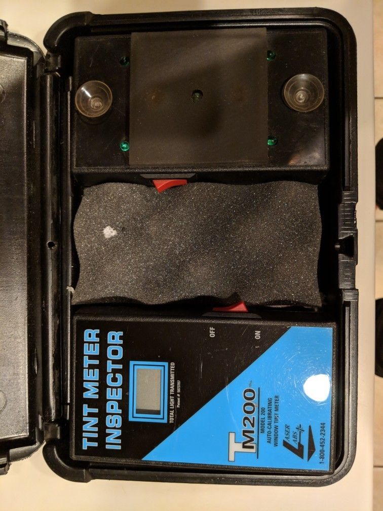 Window Tint meter inspector tm200