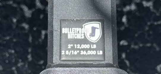 Bulletproof Hitch 36,000 Pounds