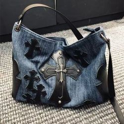 Chrome Hearts denim bag