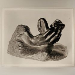 RARE Auguste Rodin HAND OF THE DEVIL Bronze 1903 Original Fine Art Vintage Photo