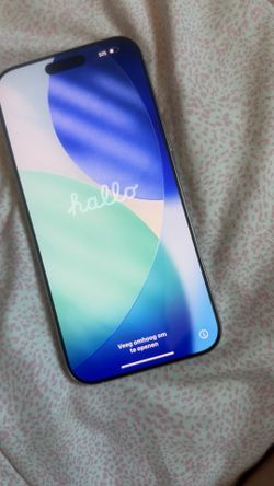 Unlock white  Titanium 16 pro max 256gb