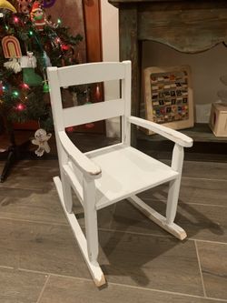 Kids Rocking Chair Wood Chair Table Kid Kraft Melissa Doug Toys 