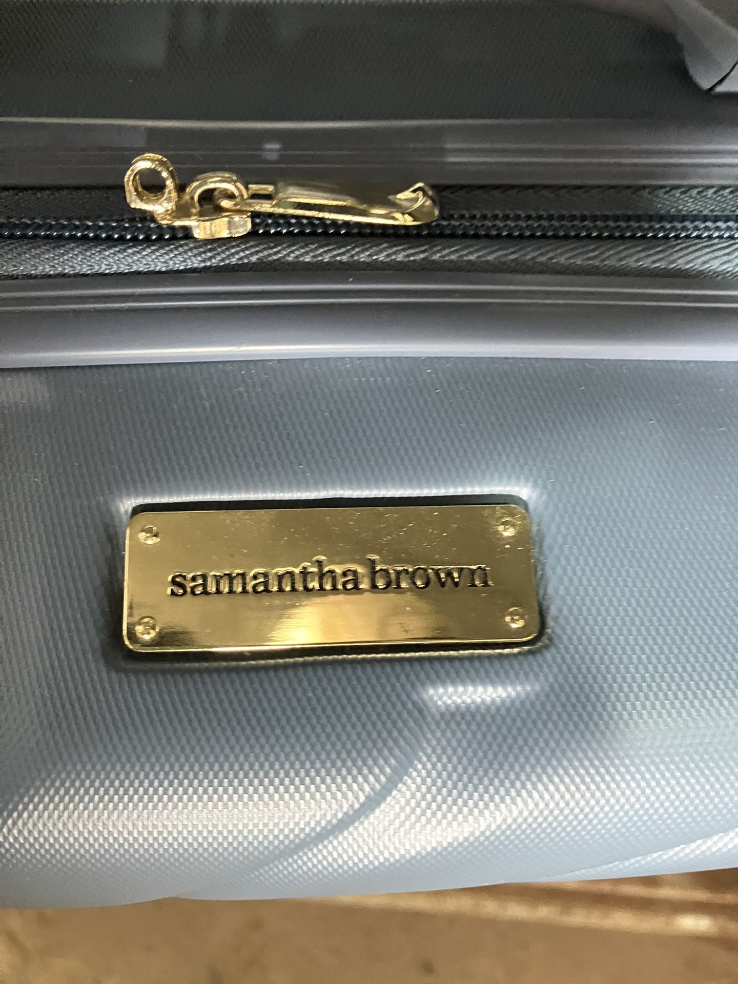 Samantha Brown Luggage 19" Hardside Travel SuitCase