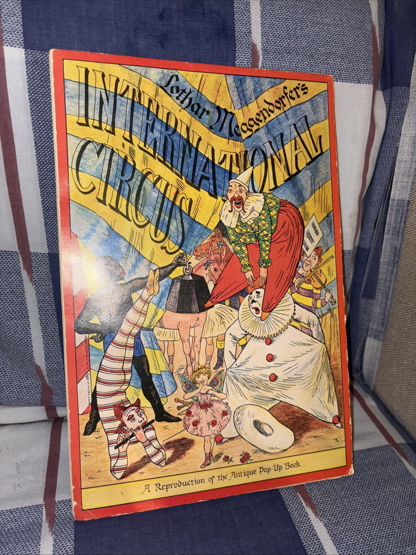 Vintage International Circus Pop-Up Book Reproduction