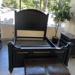  Black Queen Size Bed Frame (in Store)