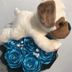 Ramos De 8 Rosas  Conosito De Peluche Rosas Eternas 