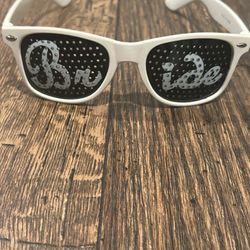 White “Bride” Sunglasses