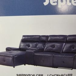 Clearance SALE 1408 N Carpenter RD Modesto.  Reclining BLUE SECTIONAL