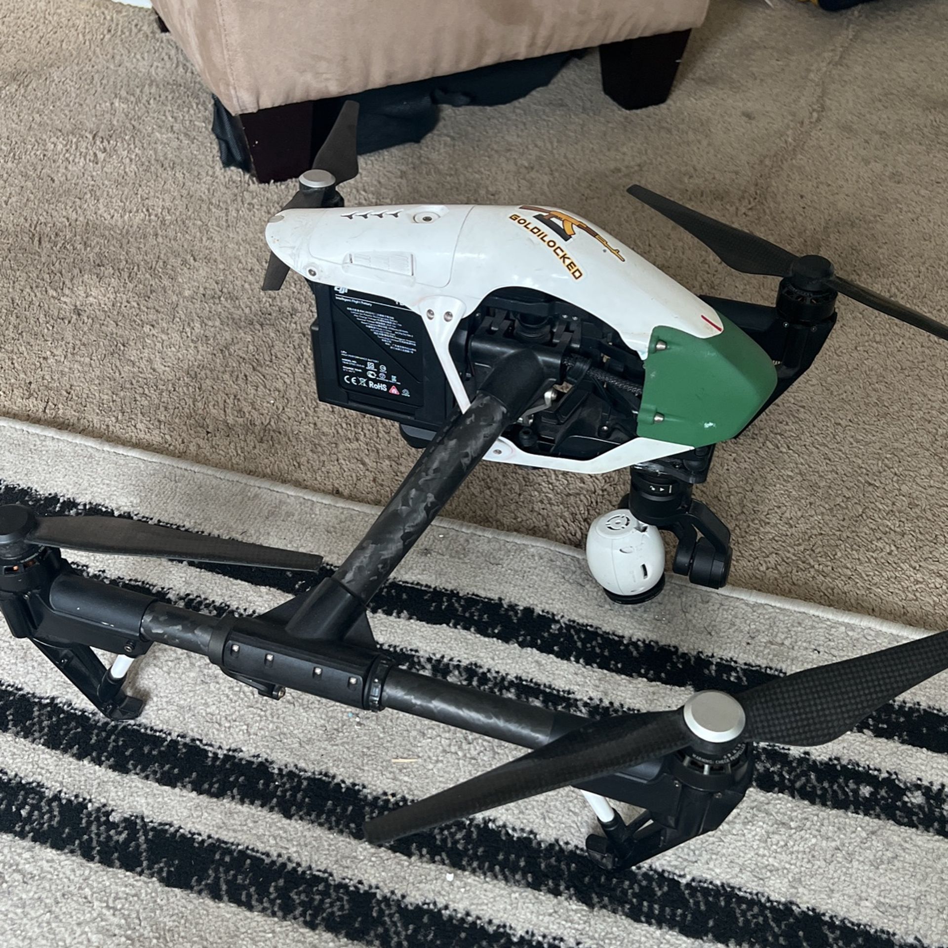 DJI Inspire 1 With Controller Ready To Fly