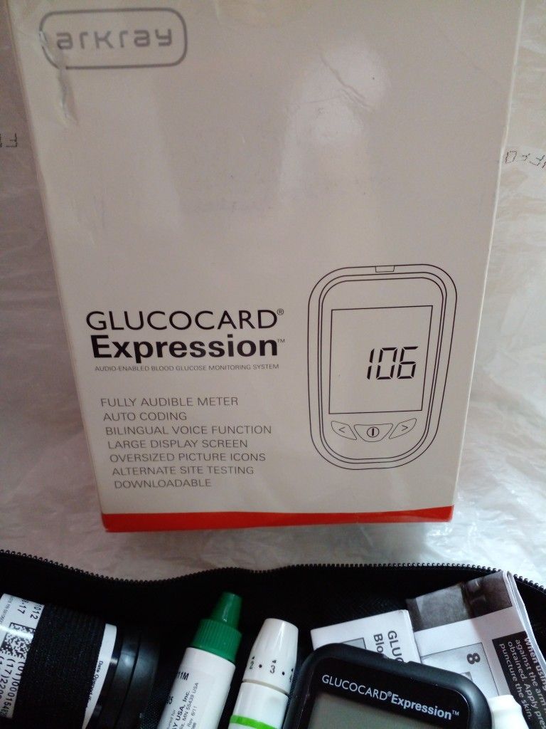 Blood Glucose Test Kit With Strips ...