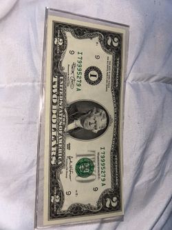 2003 2 Dollar Bill