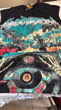 Godspeed skeleton drive sleeveless shirt size M