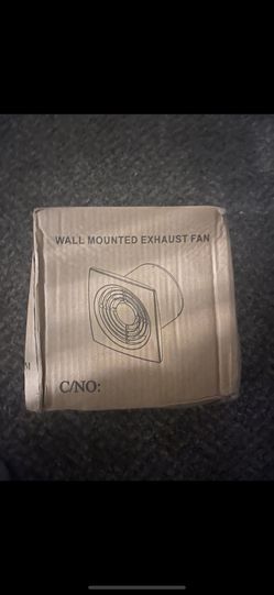 Brand New Wall Mounted Exhaust Fan