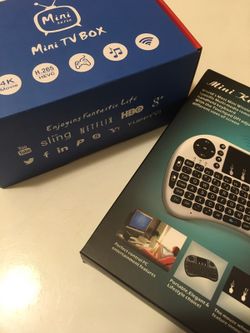 Android TV Box (Bundle) w/Keyboard Remote