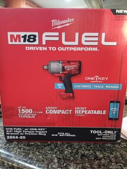 Milwaukee Impact, Batteries and Charger