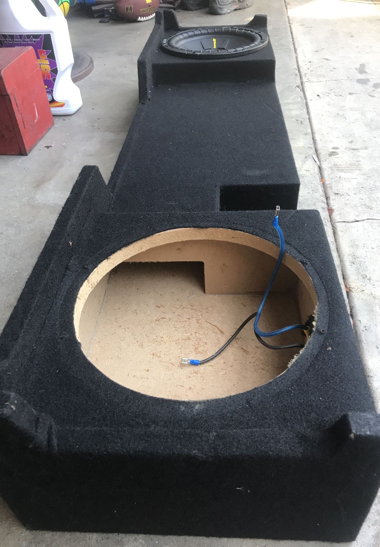 Subwoofer box Ford F-150 04-08 *BOX ONLY*
