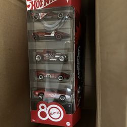 Hot wheels 80 year anniversary 5pk