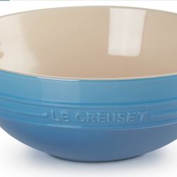 **BRAND NEW** Le Creuset Stoneware Large Multi Bowl, Size 3.1 qt., Color Marseille