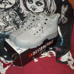 "Indestructible" Steel Toe Boots..Size 11..(Brand New)