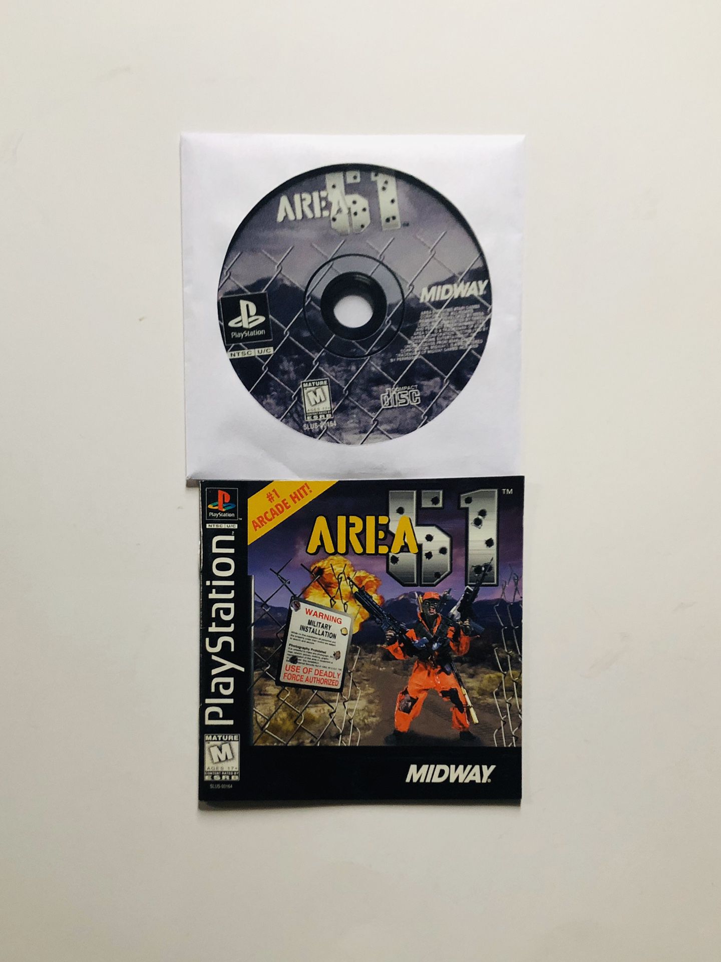 Area 51 PlayStation 1 ps1