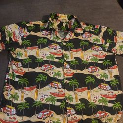 Hawaiin shirt.  Never worn