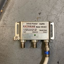 Extreme Broadband Infinity Premise Amplifier Silver Color IPA1001