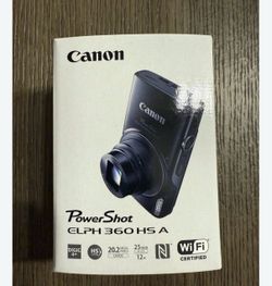 Cannon powershot Elph 360 hs