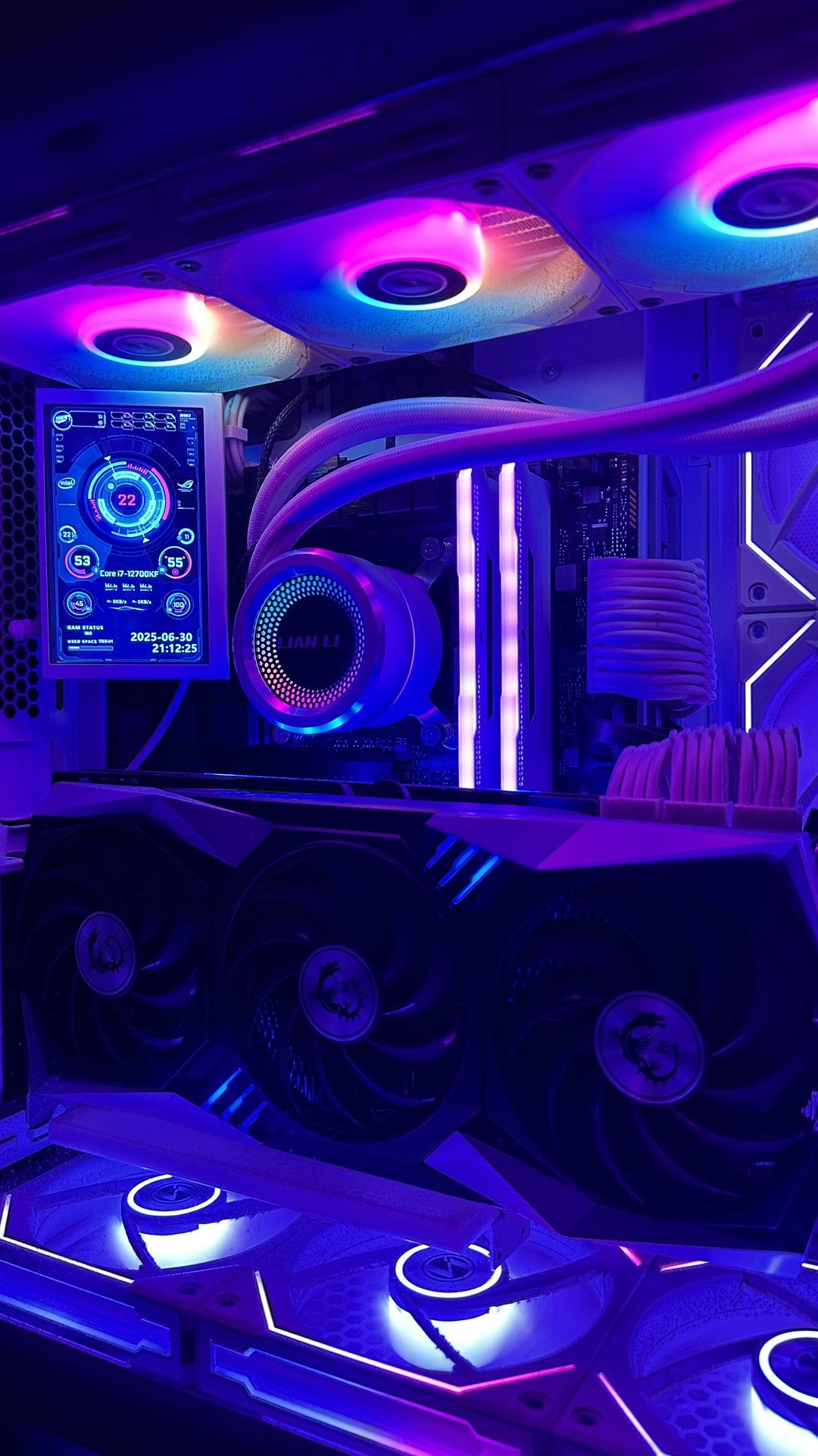 💻 Premium Custom Gaming PC – 6950 XT, i7 12700KF – Over $2,500 Spent – Great Deal!