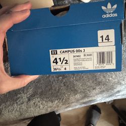 Suede Green With A Gum, Bottom Adidas J’s Campus 