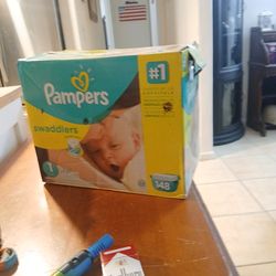 Pampers swaddlers  size 1