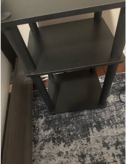 Black 3-Tier End Table / Side Table